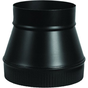 Imperial BM0063 Stove Pipe Increaser, 7 x 8 in, Black, Matte