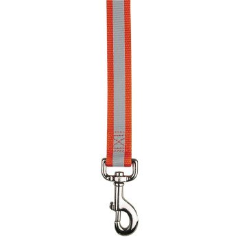 Guardian Gear ZA985 66 69 Reflective Dog Lead, 6 ft L, 1 in W, Nylon, Orange