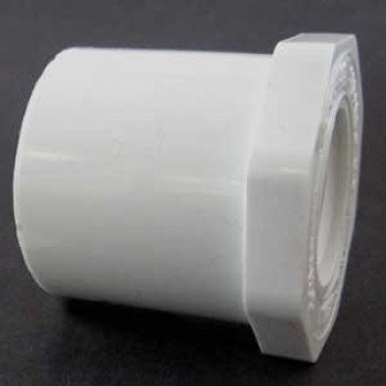 Xirtec 140 435728 Reducing Bushing, 1-1/4 x 1 in, Spigot x FPT, White, SCH 40 Schedule, 150 psi Pressure