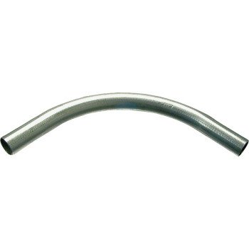 Halex 64407 EMT Elbow, 90 deg Angle, 3/4 in, Steel, Galvanized