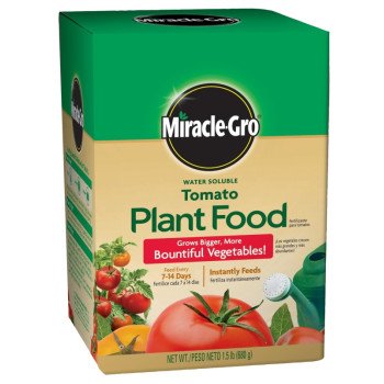 Miracle-Gro 2000422 Plant Food, 1.5 lb Box, Solid, 18-18-21 N-P-K Ratio