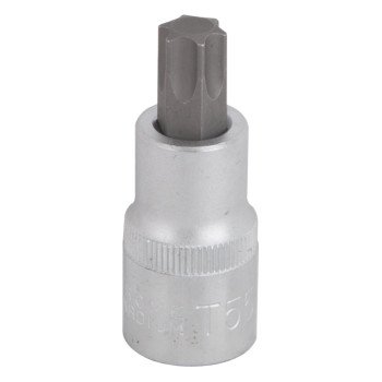 Vulcan 55050124SD Star Bit Socket, T55 Tip, Chrome