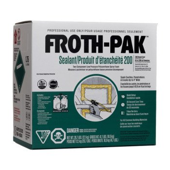 Froth-Pak 12031869 Foam Sealant Kit, 41.7 lb