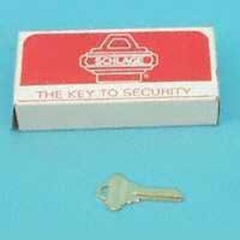 Schlage 35-100-C Key Blank, Nickel, Brass