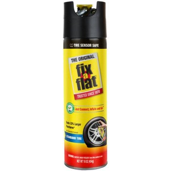 Fix-a-Flat S60420 Tire Repair Inflator, 16 oz, Can, Characteristic
