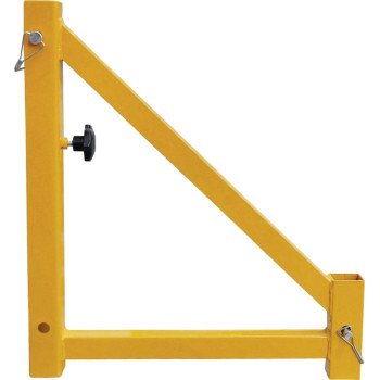 ProSource YH-TR001-2 Scaffold Outrigger, Steel, Yellow, Powder Coated, For: 8795478 Model Scaffold