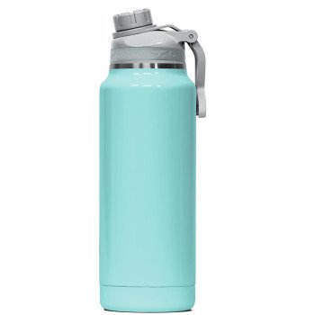 Orca Hydra Series ORCHYD34SF/SF/GY Bottle, 34 oz, 18/8 Stainless Steel/Copper, Seafoam, Powder-Coated