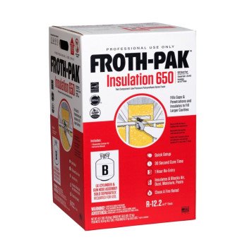 DuPont Froth-Pak 12031877 Foam Insulation Kit, 118.8 lb