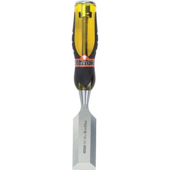 STANLEY 16-979 Chisel, 1-1/4 in Tip, 9 in OAL, Chrome Carbon Alloy Steel Blade, Ergonomic Handle