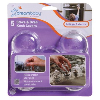 Dreambaby L730A Stove Knob Cover, Plastic, Clear