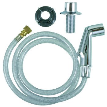 Danco 88814 Spray Hose and Head Assembly, 1/4 in Connection, FIP, Plastic