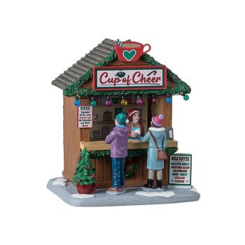 LIC LTD 43712 Cup of Cheer, Caddington Village, Resin