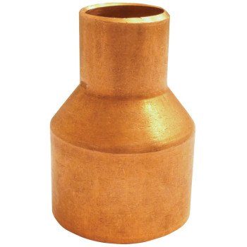 Elkhart Products 101R Series 30716 Reducing Pipe Coupling with Stop, 3/4 x 1/2 in, Sweat