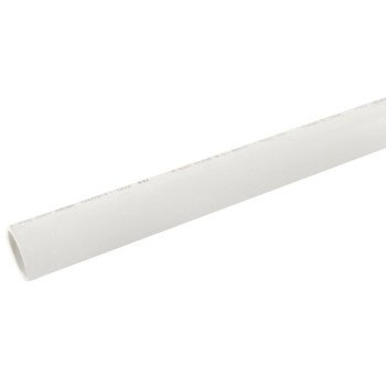 JM Eagle 531095 Pipe, 3 in, 10 ft L, Solvent Weld, SCH 40 Schedule, White