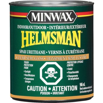 Minwax Helmsman 41003M444 Spar Urethane, Semi-Gloss, Clear, 946 mL, Can