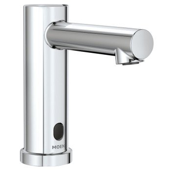 Moen M-Power Series 8559 Electronic Lavatory Faucet, 5-7/8 in H Dimensions, 4-7/8 in Spout Reach, 0.5 gpm, Cast Brass