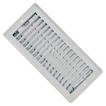 Imperial RG0128 Ceiling Register, 4-1/4 in L, 11-1/4 in W, Steel, White