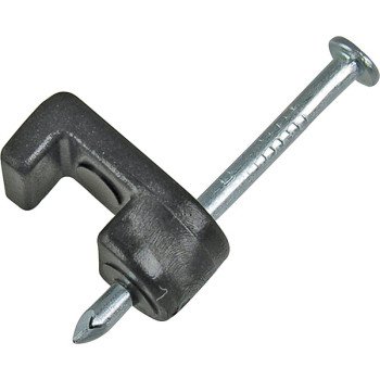 Gardner Bender PSB-160 Cable Staple, 3/16 in W Crown, 7/8 in L Leg, Polyethylene