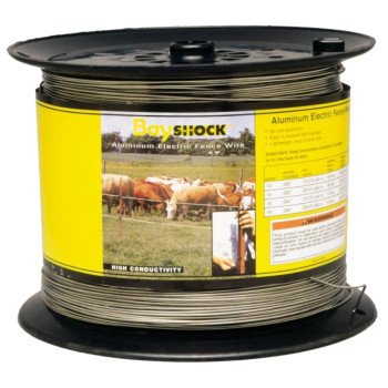 Parmak 372 Electric Fence Wire, 14 ga Wire, Aluminum Conductor, 1312 ft L