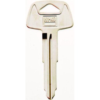 Hy-Ko 11010MIT3 Automotive Key Blank, Brass, Nickel, For: Mitsubishi Vehicle Locks