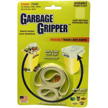 Garbage Gripper 00530 Trash Liner, Rubber