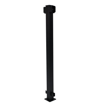 Regal RLP-TB Line Post, Aluminum, Textured Black, Powder-Coated