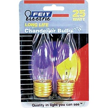 BP25EFC FLAME CLR MED BULB 25W