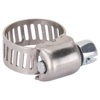 ProSource HCMAN04 Interlocked Hose Clamp, Stainless Steel, Stainless Steel