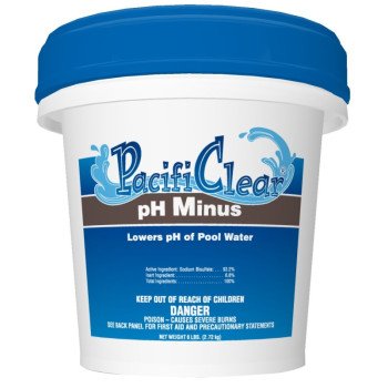 PacifiClear F084006048PC pH Minus Balancer, Granular, 6 lb Pail