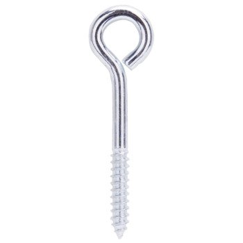 ProSource LR249 Lag Screw Eye, 7.8 mm Thread, Screw Thread, 1-1/2 in L Thread, 1-1/16 in Dia Eye, 209 lb Working Load