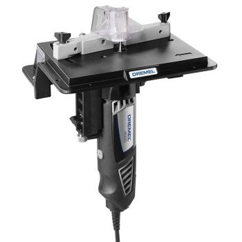 Dremel 231 Shaper Router Table, Light-Duty, Metal/Plastic, Black