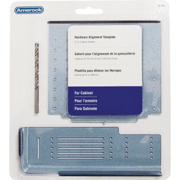 Amerock TMPMULTI Cabinet Door and Drawer Template, Plastic