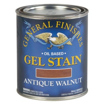 AQ STAIN GEL ANT WALNUT 1QT   