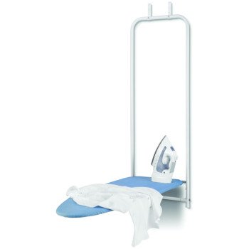 Honey-Can-Do BRD-01350 Ironing Board, 42 in L x 14 in W Board, Blue/White Board