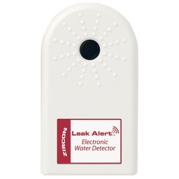 Zircon 64003 Water Leak Detector, 9 V, 72 hr Response, Alarm: Audible, 85 dB