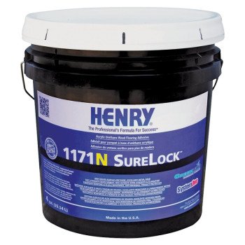 Henry SureLock 12235 Flooring Adhesive, Yellowish Beige, 1 gal Tub