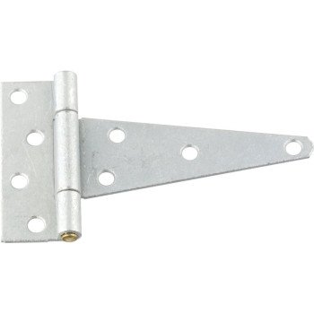 National Hardware N129-445 T-Hinge, Galvanized Steel