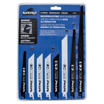 Tuf-E-Nuf 09963 Reciprocating Saw Blade Set