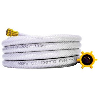 Camco USA 22735 OG Drinking Water Hose, 1/2 in ID, 25 ft L, PVC