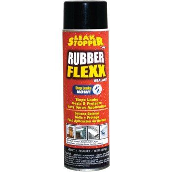 Gardner LEAK STOPPER Series 0316-GA Spray Sealant, Black, 18 oz Aerosol Can