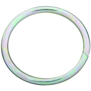 National Hardware 3155BC Series N223-164 Welded Ring, 300 lb Working Load, 2-1/2 in ID Dia Ring, #2 Chain, Steel, Zinc