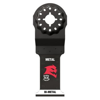 Diablo DOS125BF3 Oscillating Blade, 1-1/4 in, 2 in D Cutting, Bi-Metal, 3/PK