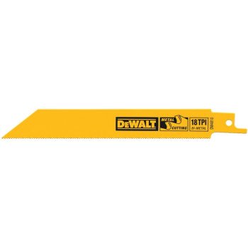 DEWALT DW4810 Reciprocating Saw Blade, 4 in L, 18 TPI