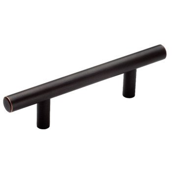 Amerock 5PK40515ORB Cabinet Pull, 5-3/8 in L Handle, Carbon Steel, Oil-Rubbed Bronze