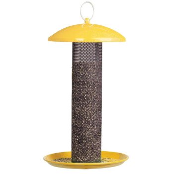 Perky-Pet YSSF00347 Shorty Bird Feeder, Metal, Powder-Coated