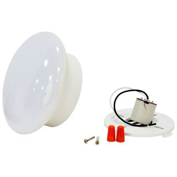 Sylvania 75080 Ceiling Light, Non-Dimmable, Glass