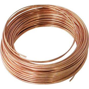 Hillman 50162 Utility Wire, 50 ft L, 20, Copper