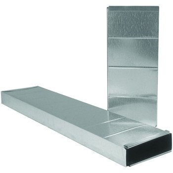 Imperial GV0213 Stack Duct, 24 in L, 10 in W, 3-1/4 in H, 30 Gauge, Galvanized Steel