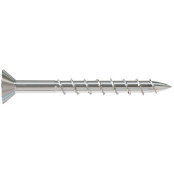 Simpson Strong-Tie S08162DB1 Screw, #8 Thread, 1-5/8 in L, Coarse Thread, Bugle Head, Square Drive, Type-17 Point