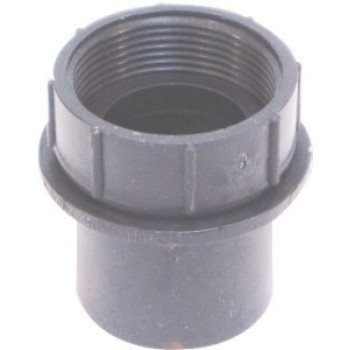 US Hardware P-081C Strainer Swivel Adapter, ABS, Black